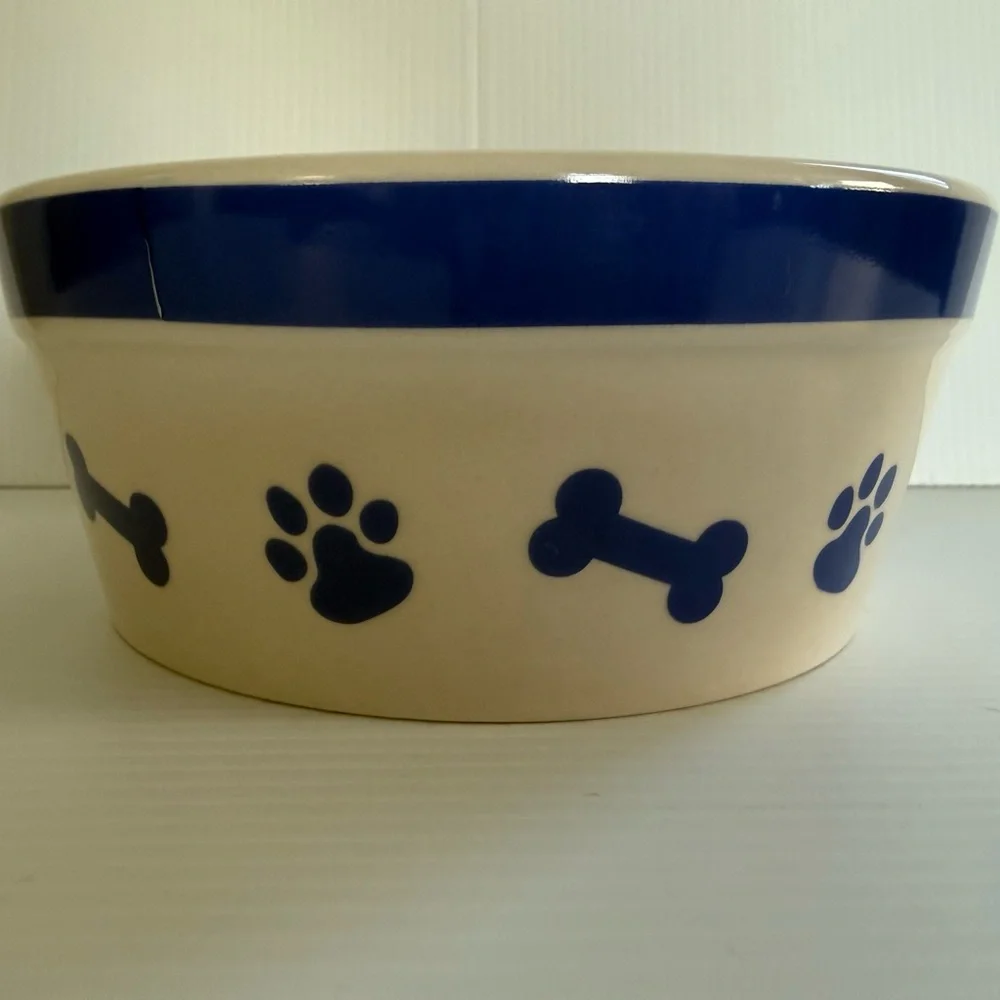 BONE AND PAWS Large Dog Bowl